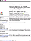 Cover page: Virtual BUILD Research Collaboratory: A biomedical data science training using innovative pedagogy to address structures of racism and inequitable stress for undergraduates of color.