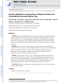 Cover page: Nicotine dependence and psychosis in Bipolar disorder and Schizoaffective disorder, Bipolar type.