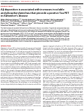 Cover page: Aβ deposition is associated with increases in soluble and phosphorylated tau that precede a positive Tau PET in Alzheimer’s disease