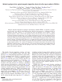 Cover page: Robust topological state against magnetic impurities observed in the superconductor PbTaSe2