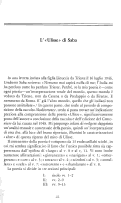 Cover page: L' «Ulisse» di Saba