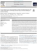 Cover page: A user-guided tool for semi-automated cerebral microbleed detection and volume segmentation: Evaluating vascular injury and data labelling for machine learning