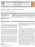 Cover page: Explaining the DAMA signal with WIMPless dark matter