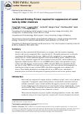 Cover page: An odorant-binding protein required for suppression of sweet taste by bitter chemicals.