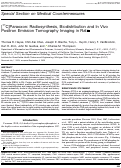 Cover page: [11C]Paraoxon: Radiosynthesis, Biodistribution and In Vivo Positron Emission Tomography Imaging in Rat.