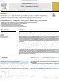 Cover page: Education and adult mortality in middle-income countries: Surprising gradients in six nationally-representative longitudinal surveys