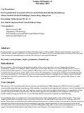 Cover page: Eccrine poromatosis in a patient with acute myeloid leukemia following chemotherapy