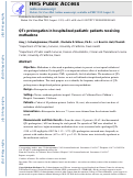 Cover page: Corrected QT Interval Prolongation in Hospitalized Pediatric Patients Receiving Methadone