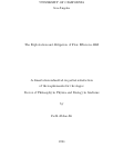 Cover page: The Exploitation and Mitigation of Flow Effects in MRI