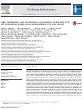 Cover page: Light, earthworms, and soil resources as predictors of diversity of 10 soil invertebrate groups across monocultures of 14 tree species