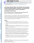 Cover page: Associations Between Orphan and Vulnerable Child Caregiving, Household Wealth Disparities, and Women’s Overweight Status in Three Southern African Countries Participating in Demographic Health Surveys