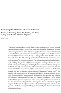 Cover page: Synthesizing a Dual-Definition of Façade in the Western Palaces of the Yuanming Yuan: Art, Politics, and Place-making in the Garden of Perfect Brightness