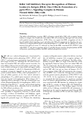 Cover page: Killer Cell Inhibitory Receptor Recognition of Human Leukocyte Antigen (HLA) Class I Blocks Formation of a pp36/PLC-γ Signaling Complex in Human Natural Killer (NK) Cells