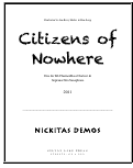 Cover page: Citizens of Nowhere