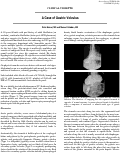 Cover page: A Case of Gastric Volvulus