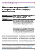 Cover page: Rapid and stain-free quantification of viral plaque via lens-free holography and deep learning.