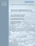 Cover page: Potential annual daylighting performance of a high-efficiency daylight redirecting slat system