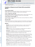 Cover page: Symptoms of Depression and Preterm Birth Among Black Women.