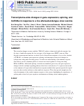 Cover page: Transcriptome-wide changes in gene expression, splicing, and lncRNAs in response to a live attenuated dengue virus vaccine