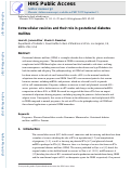 Cover page: Extracellular vesicles and their role in gestational diabetes mellitus.