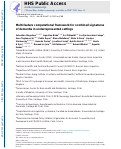 Cover page: Multi-feature computational framework for combined signatures of dementia in underrepresented settings.