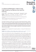 Cover page: Localizing epileptogenic regions using high-frequency oscillations and machine learning.