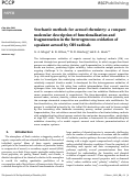 Cover page: Stochastic methods for aerosol chemistry: a compact molecular description of functionalization and fragmentation in the heterogeneous oxidation of squalane aerosol by OH radicals
