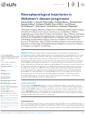 Cover page: Neurophysiological trajectories in Alzheimer’s disease progression