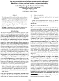 Cover page: Are representativeness judgments automatic and rapid? The effect of time pressure on the conjunction fallacy.