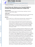 Cover page: Peroral Endoscopic Myotomy versus Pneumatic Dilation in Achalasia: Dissecting the Randomized Controlled Trial.