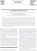 Cover page: The Development of a Brief Distress Reduction Intervention for Individuals Recently Diagnosed With HIV in China