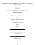 Cover page: Sensor Placement Considering the Observability of Traffic Dynamics: on the Algebraic and Graphical Perspectives