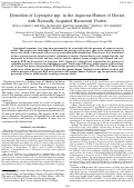 Cover page: Detection of Leptospira spp. in the aqueous humor of horses with naturally acquired recurrent uveitis.