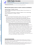 Cover page: Mitochondrial quality control in insulin resistance and diabetes