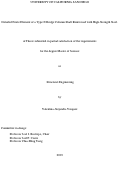 Cover page: Detailed Finite Element of a Type II Bridge Column Shaft Reinforced with High-Strength Steel.