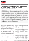 Cover page: A Comprehensive Review on Food Applications of Terahertz Spectroscopy and Imaging