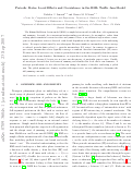 Cover page: Periodic States, Local Effects and Coexistence in the BML Traffic Jam Model