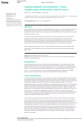 Cover page: Leptomeningeal Carcinomatosis: A Rare Complication of Metastatic Gastric Cancer.