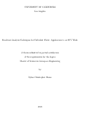 Cover page: Resolvent Analysis Techniques for Turbulent Flows: Application to an SUV Wake