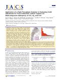 Cover page: Application of a High-Throughput Analyzer in Evaluating Solid Adsorbents for Post-Combustion Carbon Capture via Multicomponent Adsorption of CO2, N2, and H2O