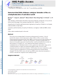 Cover page: Genome-Mined Diels–Alderase Catalyzes Formation of the cis-Octahydrodecalins of Varicidin A and B