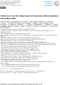 Cover page: Global sea-to-air flux climatology for bromoform, dibromomethane and methyl iodide