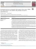 Cover page: Sacituzumab govitecan in metastatic triple negative breast cancer (TNBC): Four design features in the ASCENT trial potentially favored the experimental arm