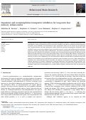 Cover page: Dopamine and norepinephrine transporter inhibition for long-term fear memory enhancement