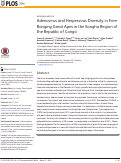 Cover page: Adenovirus and herpesvirus diversity in free-ranging great apes in the Sangha region of the Republic Of Congo.