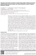 Cover page: Laboratory Assessment of Virulence of Cameroonian Isolates of Beauveria bassiana and Metarhizium anisopliae against Mirid Bugs Sahlbergella singularis Haglund (Hemiptera: Miridae)