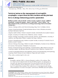 Cover page: Technical Review on the Management of Eosinophilic Esophagitis: A Report From the AGA Institute and the Joint Task Force on Allergy-Immunology Practice Parameters