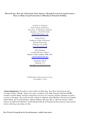 Cover page: Blurred Lines: How the Collectivism Norm Operates Through Perceived Group Diversity to Boost or Harm Group Performance in Himalayan Mountain Climbing