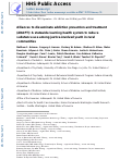 Cover page: Alliances to disseminate addiction prevention and treatment (ADAPT): A statewide learning health system to reduce substance use among justice-involved youth in rural communities.