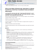 Cover page: Efficacy and Safety of Pharmacologic Interventions in Patients Experiencing a Gout Flare: A Systematic Review and Network Meta-Analysis.